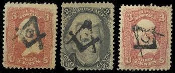 Used stamp group
